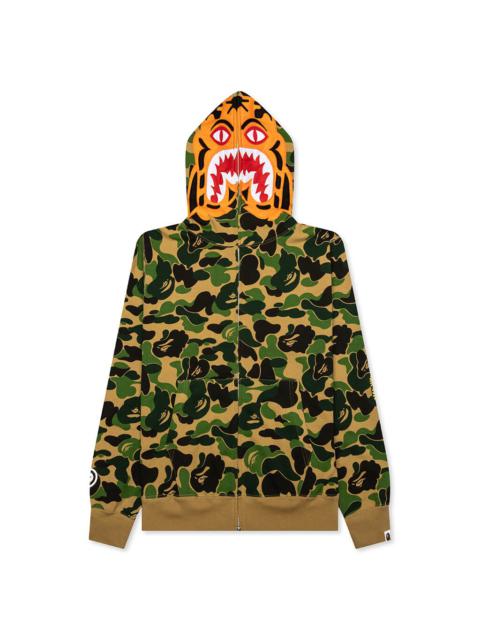 ABC CAMO TIGER FULL ZIP HOODIE - GREEN