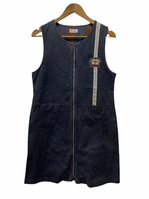 🔥ARCHIVE C.P COMPANY NAVY ARTIC TANK TOP JUMPSUIT