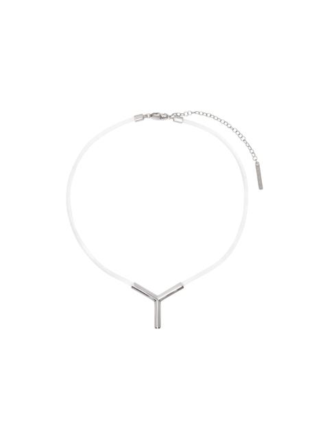 Y/Project Transparent 'Y' Necklace
