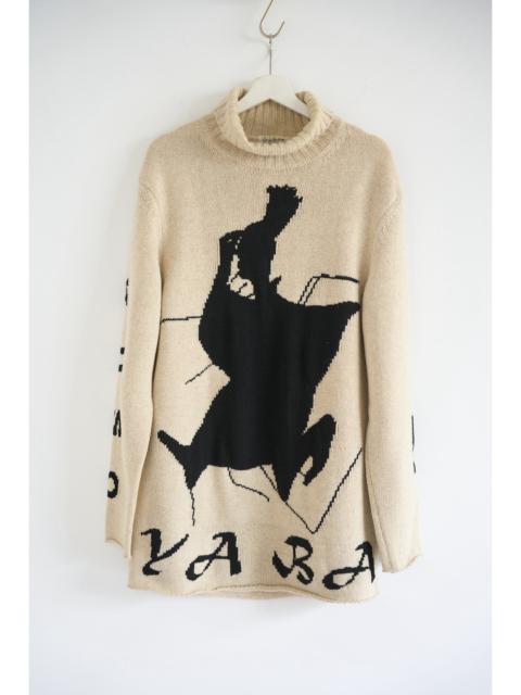 Yohji Yamamoto Yohji Yamamoto Homme Knit Wool Samurai Turtle Neck Sweater