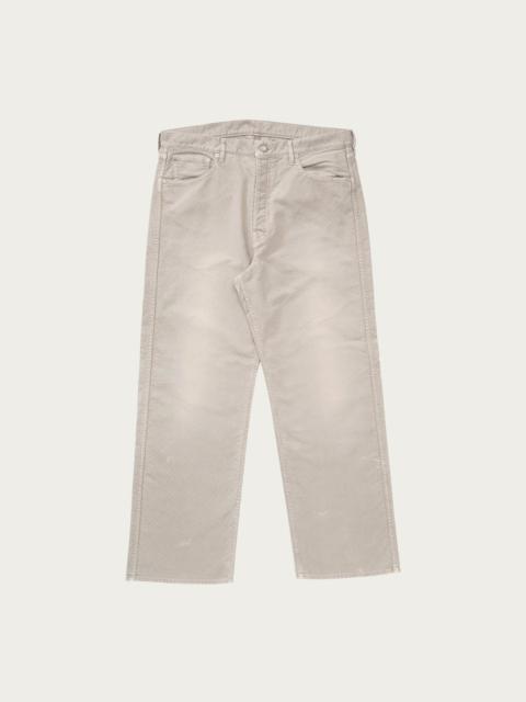 visvim Fluxus 01 Wide G.Cords - Ivory