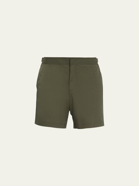 ORLEBAR BROWN Men's Bulldog Piped Nylon Swim Shorts