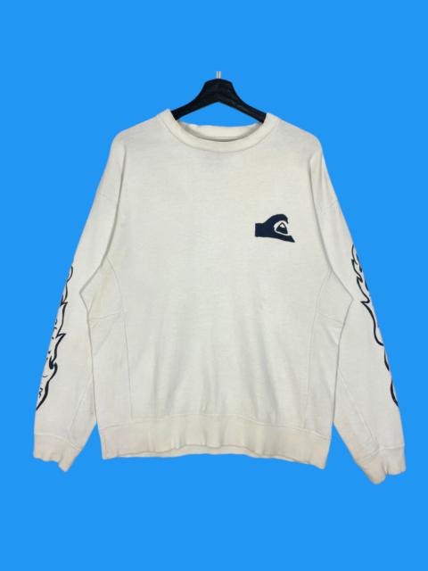 Other Designers Quiksilver - Vintage Quicksilver Surfwear Crewneck Fire Design Surf