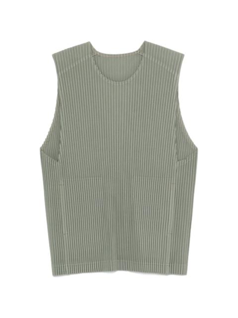 ISSEY MIYAKE Homme Plisse' Issey Miyake Men Pleated Sleeveless Top
