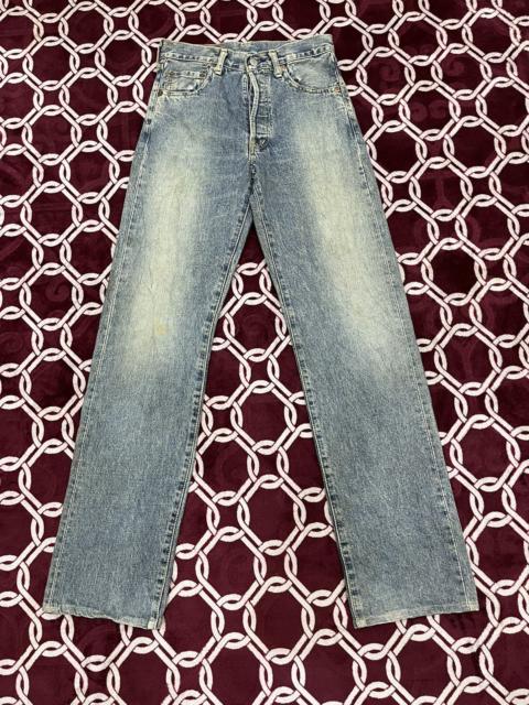 Levi's Vintage 1996 Levis 503B Big E Redline Selvedge Stain Denim