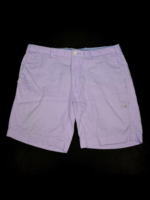 Other Designers Polo Ralph Lauren - Vintage Micro Gingham Plaid Shorts Purple