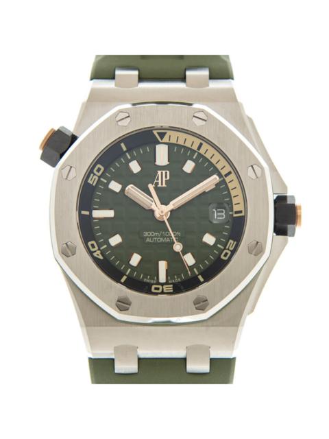 Audemars Piguet Audemars Piguet Royal Oak Offshore Automatic Green Dial Men's Watch 15720ST.OO.A052CA.01