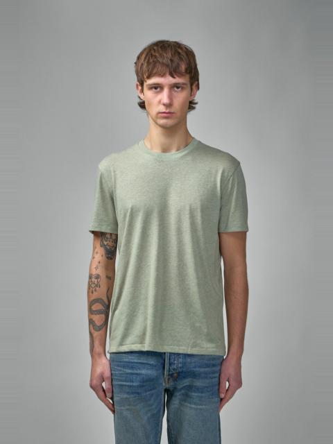 TOM FORD Cotton Blend Melange Crew Neck