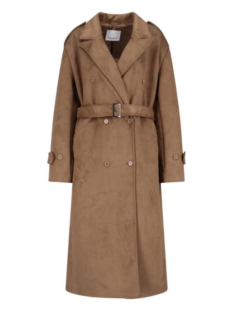 The Frankie Shop 'PEMBROKE' DOUBLE-BREASTED TRENCH COAT