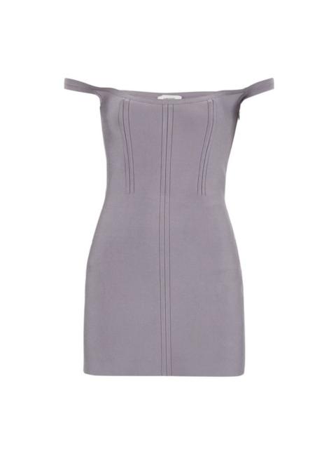FERRAGAMO Ferragamo Off-The-Shoulder Corset Mini Dress