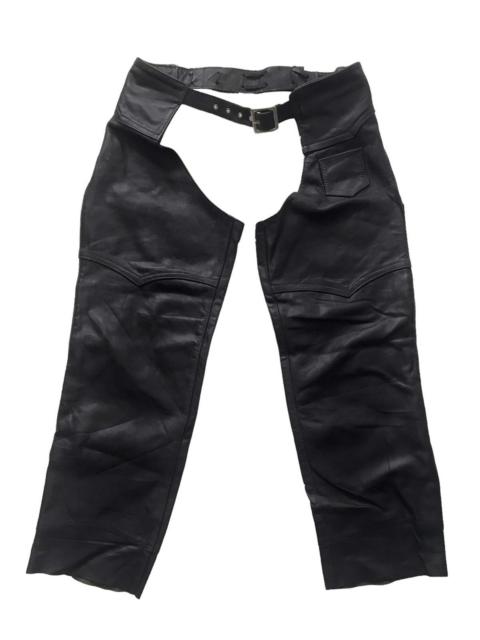 Schott NYC Motorcycle Leather Chaps Pant