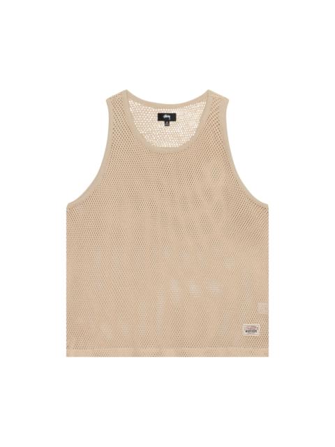 Stussy Big Mesh Tank 'Natural'