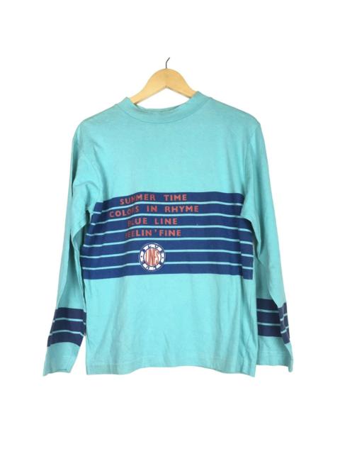 Other Designers United Colors Of Benetton - United Color of Benetton Blue Family Shirt Made in USA