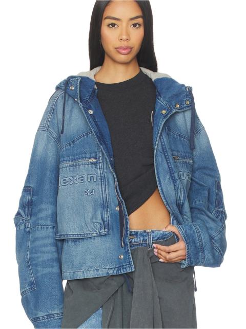 Alexander Wang Cropped Cargo Jacket