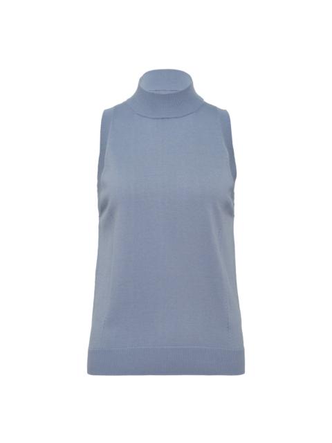 CAROLINA HERRERA Slvless Mock Neck Top
