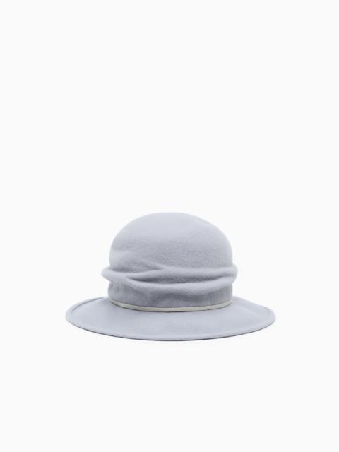GIORGIO ARMANI WOOL FELT HAT