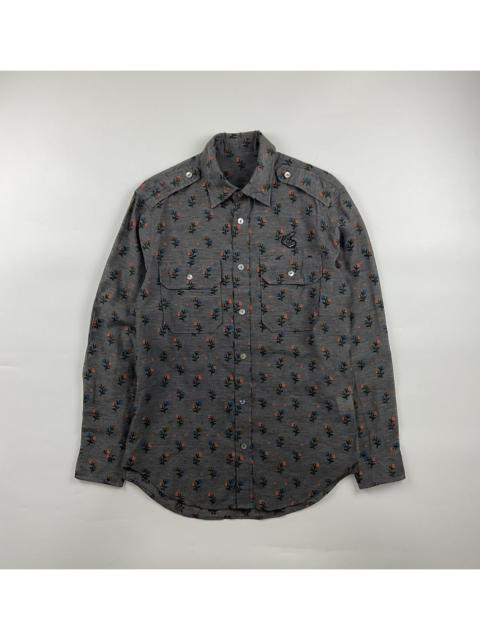 Vivienne Westwood Vivienne Westwood Anglomania Floral Jacquard Military Shirt