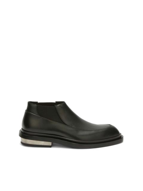 Jil Sander leather ankle boots