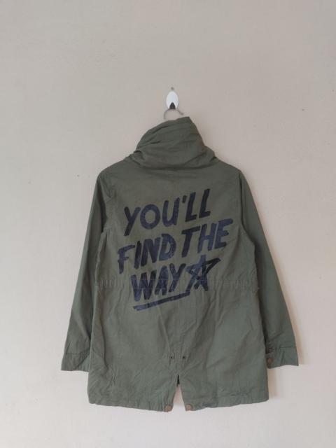 Other Designers Vintage - BLUE MOON YOU'LL FIND THE WAY UTILITIES PARKAS