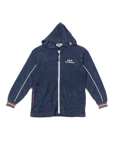 Other Designers Vintage - Rare !!! Vintage FILA Hoodie Sweater Spellout Big Logo vtg Sportwear Sweatshirt Retro Style Hip Hop Swag