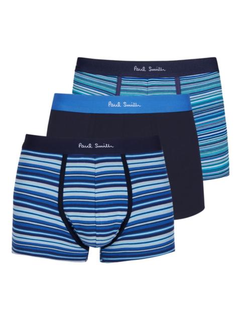 Paul Smith Paul Smith Men Mix Signature 3-Pack Boxer Shorts