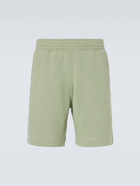 4G cotton fleece Bermuda shorts