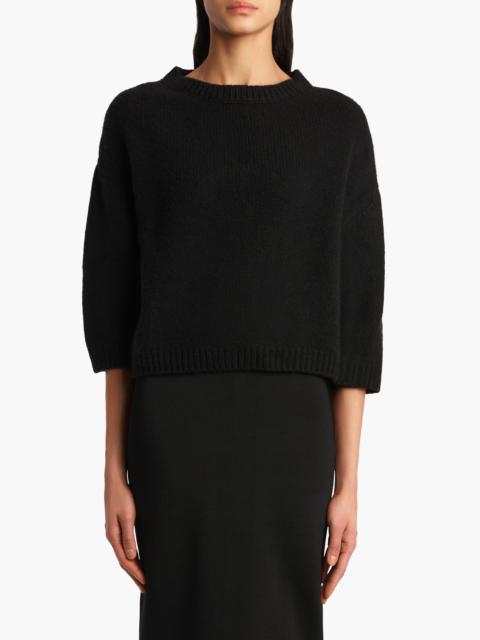 KHAITE Khaite Sabina Cashmere Sweater in Black at Nordstrom