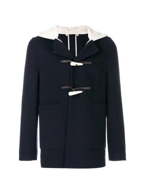 LAST DROP Wales Bonner Duffle Toggle Melton Virgin Wool Coat