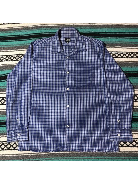 Stüssy Vintage Stussy Checkered Cotton Shirt