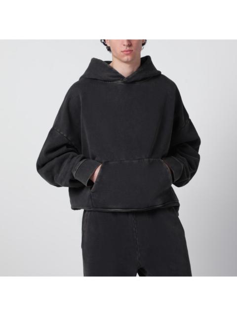 entire studios Entire Studios Washed Black Cotton Sweatshirt Men