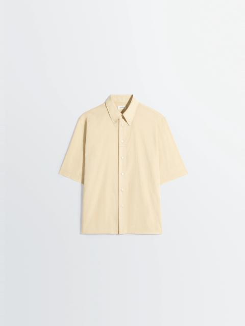 Lemaire SHORT SLEEVE SHIRT IN WASHED COTTON MUSLIN