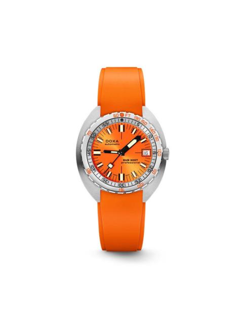 Doxa - Doxa Sub 200T Professional Automatic Orange Dial Men's Watch 804.10.351S.21