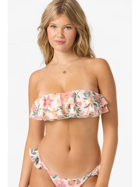 O'Neill Camellia Floral Diaz Bandeau Top