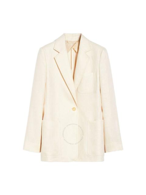 Max Mara Boemia Linen Suiting Blazer