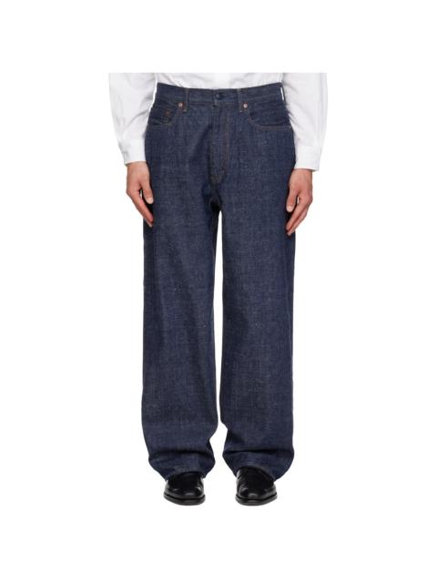 Nanamica Navy Selvage Jeans