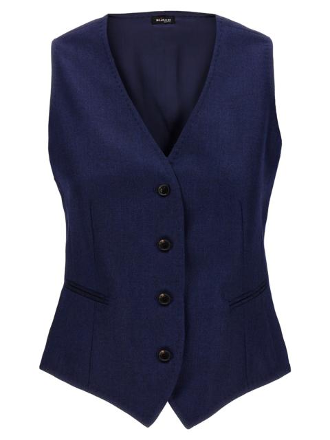KITON - Kiton Women Silk Cashmere Vest
