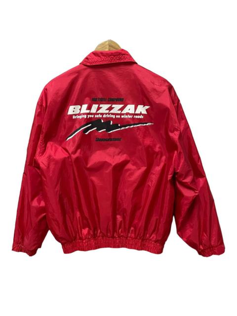 Sports Specialties - Vintage bridgestone blizzak red bomber jacket