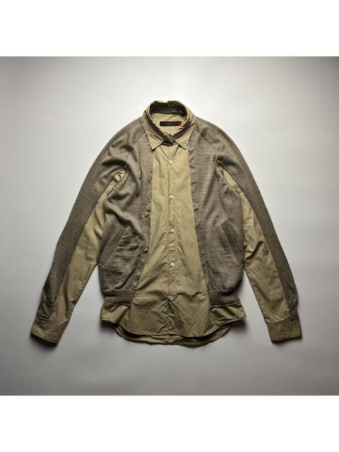 Other Designers Jun Takahashi × Undercover - Undercoverism FW09 “Earmuff Maniac” Hybrid Shirt/Cardigan