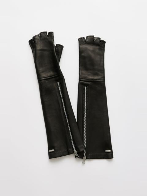 Our Legacy Zipped Dining Glove Black Nappa