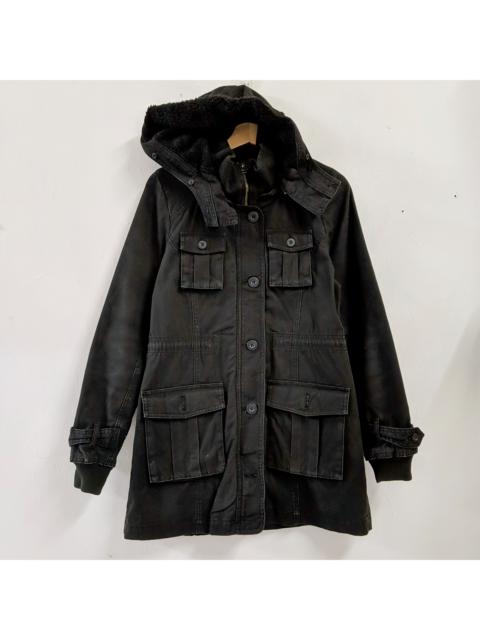 Other Designers Vintage - Vintage Rid.Dle Utility Tactical Multipocket Hooded Jacket