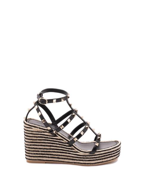 Valentino Valentino Garavani Women `Rockstud Torchon` Wedge Espadrillas