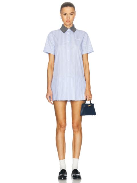 Miu Miu Mini Button Up Dress