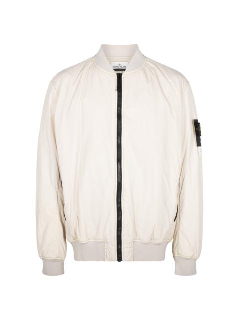 Stone Island Crinkle Reps Hooded Down Jacket "Beige"