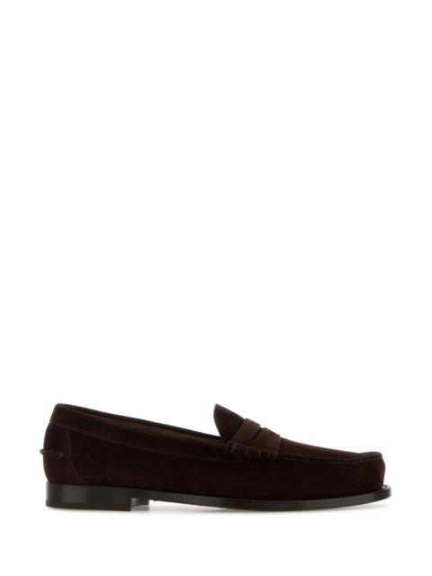 Church's Church's Men Brown Suede Rowley Loafers