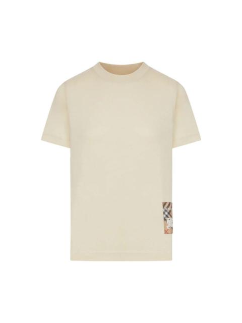 Burberry BURBERRY Nutmeg Cotton T-shirt New & Authentic (Women's size