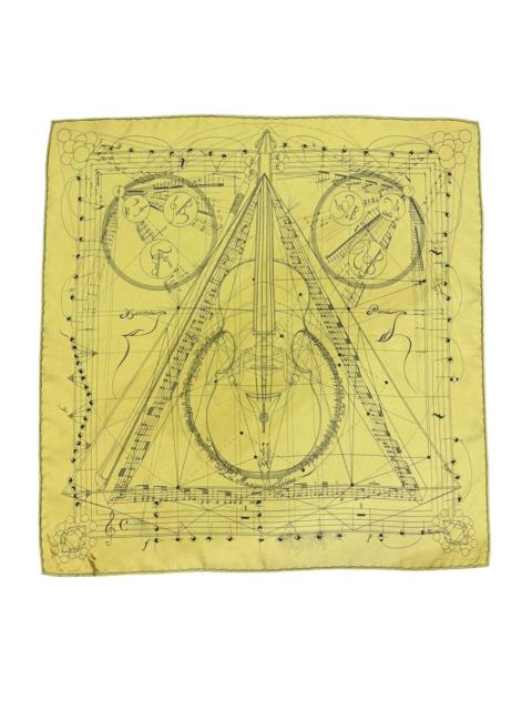 Hermès HERMES CARRE 90 LA MUSIQUE DES SPHERE SILK HANDKERCHIEF