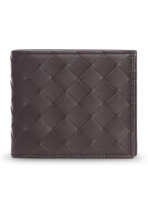 Bottega Veneta Bottega Veneta Men Braided Leather Bifold Wallet
