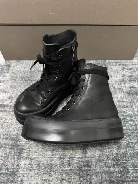 Rick Owens Rick Owens Black High-Top Sneakers
