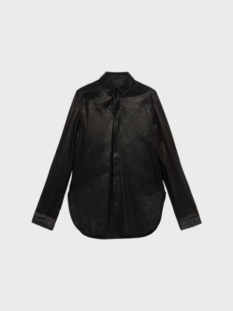 Blumarine LEATHER SHIRT