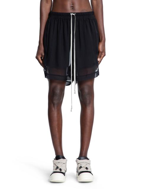 Rick Owens Concordians-Boxers-In-Silk-Chiffon